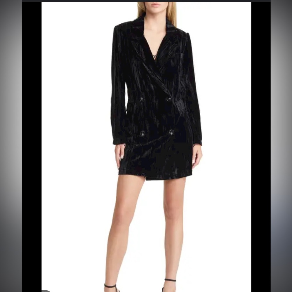 Velvet Coat Dress